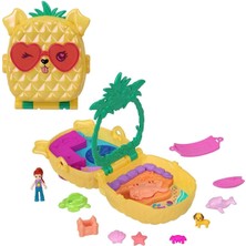 Shoplet Buğz JFV00 Polly Pocket Ananas Köpekçik Plajı Mini Oyun Seti