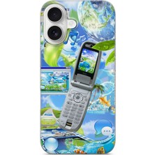 Lelia iPhone 17 Uyumlu Baskılı Şeffaf Telefon Kılıfı | Koleksiyon: Aeroglass Mirage