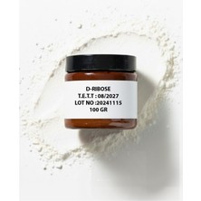 Qfit D-Ribose Tozu – Premium Kalite Saf Hammadde – 100 gr