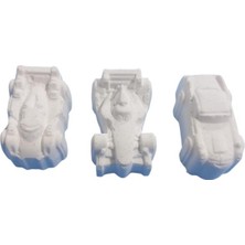 Ehobici Mini Yarış Arabası 3'lü Set Figür