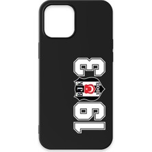 iPhone 12 Pro Uyumlu Beşiktaş 1903 Siyah Silikon Lisanslı Telefon Kılıfı