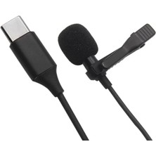 Magicool Type-C 2 Metre Double Mikrofon - Siyah