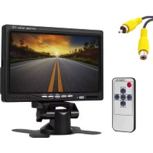 Geri Görüş Ekranı 7" Tft LCD Dijital Monitör 2 Kanal 480P