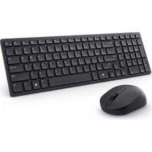 Dell Pro KM555 Sessiz Kablosuz Set Siyah 580-BBWD