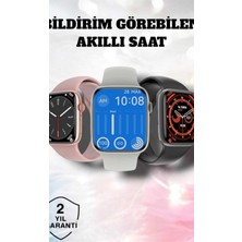 Akıllı Saat Adım Sayar, Kalp Atışı Izleme Dokunmatik Bluetooth Bağlantılı