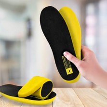 Black Deer  X15 Yumuşak Ortopedik Tabanlık,Rahat Tabanlık,Konfor Tabanı,Spor Tabanlığı,Erkek,Kadın, Siyah