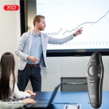 Braventa Collection Xo CF26 Powerpoint Kablosuz Sunum Kumandası, Işaretleyici, 30M Mesafe, 2'si 1 Arada Fare Fonksiyonlu