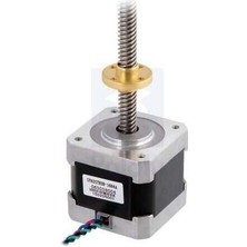 Voltaj Nema 17 28 cm Vidalı Milli Bipolar. 200 Adım. 42×38MM. 2.8V Step Motor - SY42STH38-1684A