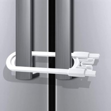 Hype Store Ideal Baby 4 Adet Raylı Dolap Kilidi Çocuk Bebek Güvenliği Emniyet Kilidi