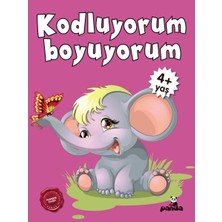 Beyaz Panda Yayınları Kodluyorum Boyuyorum 4 Yaş
