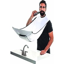 Hype Store Sakal Traş Önlüğü, Standart Sakal Kesme Örtüsü Berber/kuaför Önlüğü Beyaz Tela Kumaş Çok Amaçlı Vant