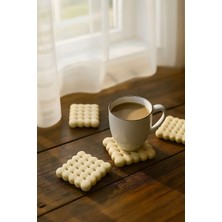 MisterionStudio Bisküvi Bardak Altlığı Modern Dekoratif Görüntü Kaliteli Baskı