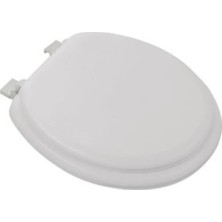 Kaia Life Yumuşak Puf Süngerli Ergonomik Rahat Beyaz Renk Klozet Kapağı