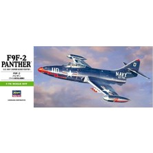 Hasegawa B12 242 1/72 Ölçek, F9F-2 Panther, Savaş Uçağı Plastik Model Kiti
