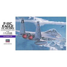 Hasegawa E13 543 1/72 Ölçek, F-15C Eagle (U.s. Air Force), Savaş Uçağı Plastik Model Kiti