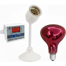 Efe Kuluçka Makineleri 250 WATT Infrared Isıtıcı Lamba Seti 3 Parça