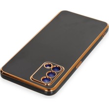 Olinea Newface A74 4g Kılıf Volet Silikon - Siyah