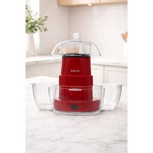 Sokany Yağsız Popcorn Makinesi 1200W Hızlı Mısır Patlatıcı SK-07074