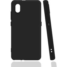 Zore Tcl L7 Kılıf Zprb Biye Silikon-Siyah