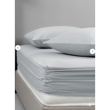 Bedline Fıtted Penye Çarşaf 100*200+30 cm Gri