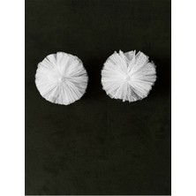 Boncukcu Abla Toka Seti Okul Tokası Kız Çocuk Tokası Kurdela Toka Beyaz Toka Tül Toka