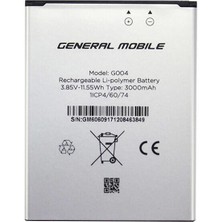 General Mobile Gm6 Uyumlu Ithal Pil