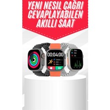 Android ve Ios Uyumlu Uyku ve Sağlık Takibi Yapabilen 3 Kordonlu Akıllı Saat