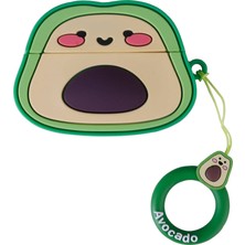 Zore Airpods Pro 2 Uyumlu Zprb Tpu Kabartma Figürlü Ipli Airbag 37 Silikon KILIF-NO23