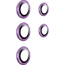 Zore Galaxy S23 Ultra Uyumlu Zprb Kamera Lens Koruyucu Cam Filmi-Mor