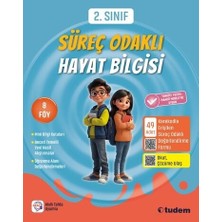 Tudem 2. Sınıf Süreç Odaklı Hayat Bilgisi Tudem Yayınları