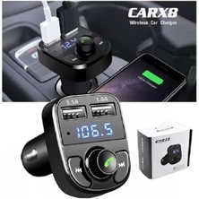 Shoplet Buğz Carx8 Digital Ekran Bluetooth Araç Kiti Mp3 Fm Transmitter