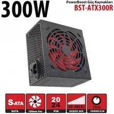 Kaia Life Powerboost BST-ATX300R 300W, Sata, 12CM Fan,  Box Psu