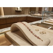 Maison Cloris Gül Kuvars Doğal Taş Bileklik