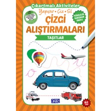 Parıltı Yayınları Taşıtlar - Çizgi Alıştırmaları