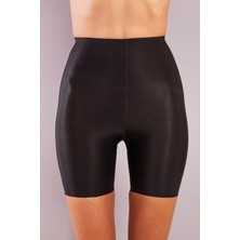 İlkyaz Fashion Ieg™ Girdle  Hight Waist Micro Short Corset, Siyah Toparlayıcı Normal Bel  Korse