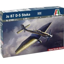 Italeri 2709S 1/48 Ölçek, Ju 87 D-5 Stuka Savaş Uçağı, Plastik Model Kiti