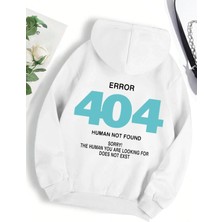 Hata 404 Insan Bulunmaz Üzgünüm! Kadın Kapşonlu Moda S-Xxl Kapüşonlular Polar Yüksek Kaliteli