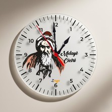 Zerya Melayê Cizirî Tasarımlı Duvar Saati