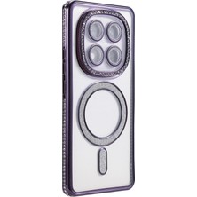 Starseven Newface Redmi Note 14 5g Joke Simli Magneticsafe Kılıf - Derin Mor