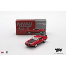 Mini Gt 1122 1/64 Ford Mustang Mach1 1971 Race Red