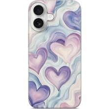 Lelia iPhone 17 Uyumlu Baskılı Şeffaf Telefon Kılıfı | Koleksiyon: Pastelbloom Soft Series