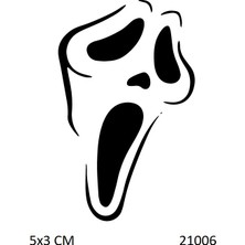 Airbrush Tattoo Maske Yapışkanlı Stencil Süsleme ve Boyama Kalıbı