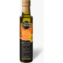 Nermin Hanım Zeytinliği Arbequina -  Filtresiz Erken Hasat Soğuk Sıkım Zeytinyağı (250ML)