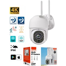 Sarftech 1080P 2mp Wifi IP66 Su Geçirmez Gece Görüşlü Hareket Sensörlü Yoosee Türkçe Güvenlik Kamerası