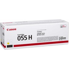 Canon CRG-055H/3017C002 Sarı Orjinal Toner Yüksek Kapasiteli