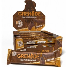 Grenade High Protein, Low Sugar Bar - Fudged Up 12 x 60 gr