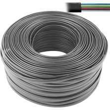 Artar 6'lı Flat (Köken) Telefon Kablosu 100 Metre