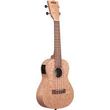 Ortega Kala Burled Meranti Concert Elektro Ukulele