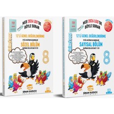 Sinan Kuzucu 2026 8. Sınıf LGS Sözel Sayısal İkinci Doz Ciltli 12'li Değerlendirme Seti