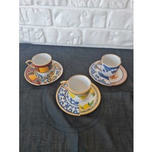 Konyax 6 Kişilik Kahve Seti Karışık Set